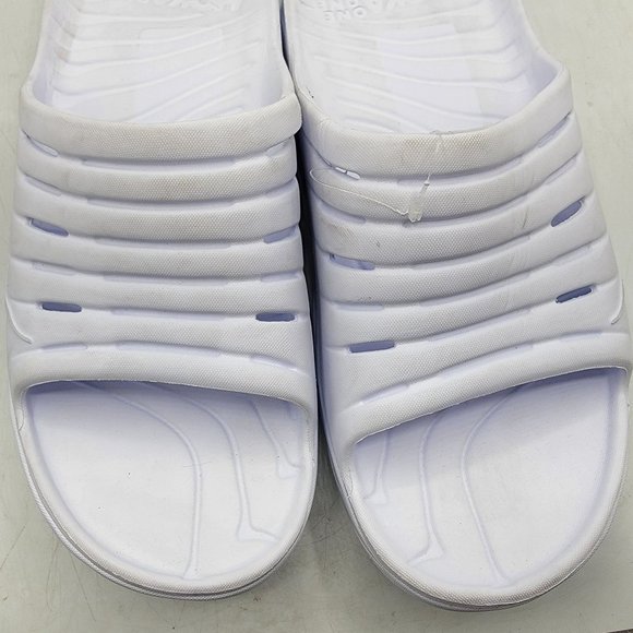 Hoka One One Ora Recovery Slide Mens 14 White Slip On Sandals Slippers - Picture 13 of 13